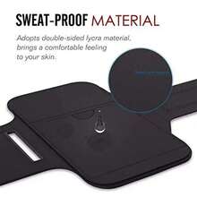 Cell Phone Armbands - Black - View 5