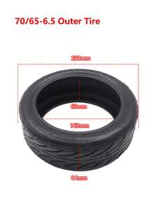 For Ninebot Mini S Pro / S / S-Max / S-Plus Electric Scooter 10x2.75-6.5 Tubeless Tire 70/65-6.5 Self-Balancing Outer Tire Parts - A - View 2