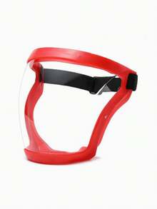 Transparent Full Face Shield, Breathable Bottom Vent, Splash-Proof Lightweight, Unisex, Adjustable, Suitable For Kitchen Cooking, Frying, Cleaning, Essential Home Kitchen Tool - A - View 5