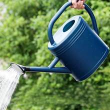 1pc Durable Plastic Watering Can, Labor‑Saving Large Handle Water Pot With Detachable Shower Head For Garden Plant Watering - A Watering Can - View 10