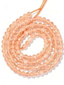 3mm Faceted Cat Eye Stone Mini Beads, 5 Colors, 36cm/14.17in Length, Approx 115-120pcs Loose Beads For DIY Necklace Bracelet Ring And Other Women's Jewelry, Jewelry Making Spacer Beads - Multicolor - View 15