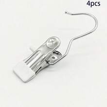 Space-Saving Hanging Clothes Clips, Multi-Functional Clamps Hooks, Suitable For Towels, Socks, Underwear, Home Drying Supplies - A - View 16