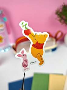 50pcs Disney Winnie The Pooh Stickers , Official Cartoon Vinyl Decals For Scrapbooking Journaling Card Making, Cute Decals For Planner Notebook Calendar Pencil Case, Teacher Classroom Prize Box, Students Holiday Gift - Multicolor - View 8