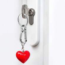 10Pcs Carabiner Clip Keychain Metal Carabiner Shape Key Ring Keyring Key Holder Clips Hook Holder Organizer For Car Keys Finder - Carabiner - View 5