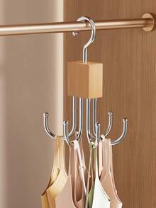3pcs/2pcs/1pc 360° Rotating Belt Hanger, Space-Saving Multi-Functional Closet Storage Rack, Suitable For Belts, Bras, Ties, Scarves, Tank Tops And Wallets, Ultimate Accessory Storage Solution, Perfect Choice For Birthday, Wedding, Party, Perfect Gift For Colleagues, Friends And Family, Back To School - A - View 1