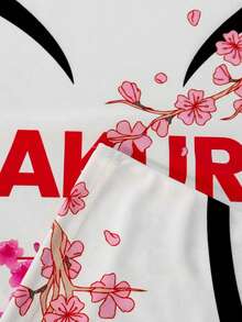 Jersey Sepak Bola Pria U20 Jepang Kustom Personalisasi & Atasan Remaja Ringan Lembut Motif Sakura Blue Lock & Cocok untuk Pertandingan, Latihan, Pakaian Kasual & Hadiah - Putih - View 9