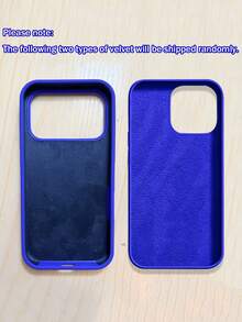1pc Luxury Liquid Silicone Phone Case, Compatible With Apple 17 Air 16e 11 13 12 14 15 Pro Max, Compatible With IPhone 16 Pro Max, Shockproof Protective Cover - Sapphire Blue - View 9