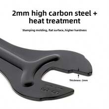 Bicycle Hub Wrench, Mountain Bike Thin Wrench, Bicycle Maintenance Manual Tool For Hub Disassembly - Basic Model - View 4