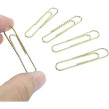 2 Inch Large Paper Clips, Rose Gold, 100Pcs - Lavender - View 9