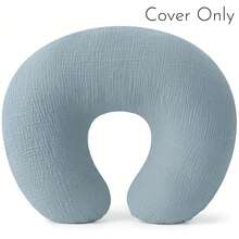 Muslin Nursing Pillow Covers, Soft Cover For Breastfeeding Pillows, Comfortable & Durable, Machine Washable, Slipcovers For Baby, Cover Only - Multicolor - View 8