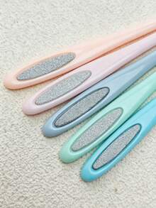 2pcs Professional Nail Cuticle Forks, Dual-Direction Deep V-Shaped Nail File For Repairing Nails, Unscented Comfortable Gourd Handle Design, Random Colors, Suitable For Home Spa, Nail Art, Removing Old Skin, Nail Companion Tool Share - Multicolor - View 7