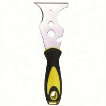 15-In-1 Multi-Functional Paint Scraper, With Serrated Edge, Ergonomic Handle And Metal Blade - Sturdy Construction, Efficiently Removes Paint, Suitable For DIY Projects And Professional Use, Paint Scraping Tool - Multi-functional Spatula - View 7
