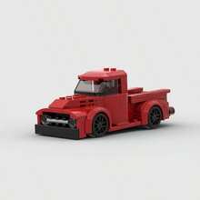 Blue/Red/Black MOC Supercar Racing Classic Building Block Car Model Toy Set, Educational Creative Toy For Children, DIY Assemble Car Model Kit For Adults, City Tech Champion Cup Series, Suitable As Birthday, Halloween, Christmas Gift For Boyfriend, Husband, Children, And For Collection And Home Decoration - Model - View 10