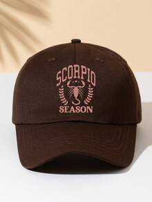 1 buah Topi Baseball Klasik Unisex - Cetakan Grafis "SEASONSCORRIO Scorpio" - Pilihan Multi-Warna - Bahan Lembut, Topi yang Dapat Diatur, Cocok untuk Suvenir Zodiak, Hadiah untuk Keluarga dan Teman - Topi bisbol - View 12