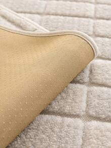 1PC Cozy Plush Velvet Jacquard Retro Checkered Autumn/Winter Thickened Sofa Cushion, New Style Sofa Decorative & Protective Cover, Non-Slip, Pet-Friendly, Machine Washable Seat Pad. - Light Grey - View 9
