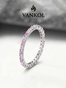 1pc Diamond Ring, Women's Daily Wear, Dating Gift, Exquisite Jewelry Gift - Style 3 - View 1