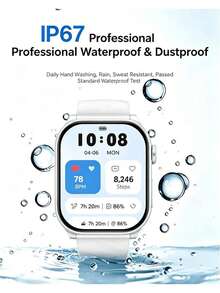 Lenovo TG260 Smart Watch Long Battery Life NFC Access Control Offline Payment Bluetooth Calling 68 Sports Modes Heart Rate Blood Oxygen Health Monitoring HD Large Screen IP67 Waterproof Dustproof Watch - View 3