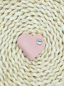 Heart-Shaped Faux Leather Cable Organizer, Multi-Color Earphone And Cable Storage Box, Battery-Free Cable Management Clip, Unisex Cable Organizer Set - New Arrival - View 14