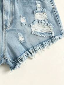 Women Denim Shorts - 2079 - View 5