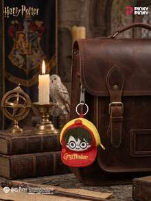 Harry Potter Bag Charm Keychain Baseball Cap Coin Purse Random 1pc Cartoon Mini Earphone Case Collectible Halloween Birthday Gift For Female Fans - Multicolor - View 4