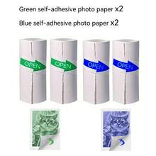 57x25mm Color Thermal Paper Roll For T02 Mini Printer Self‑Adhesive & Non‑Adhesive Print Color Same As Seal Label Sticker Paper For Pocket Portable Printer - View 15