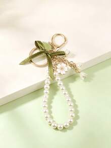 1pc Bow Street Casual ABS Plastic (ABS Resin) Creative Lily Flower Pearl Chain Autumn/Winter - Multicolor - View 8