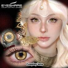 Eyeshare 1 Pair Cosplay Contact Lenses For Eyes Red Lenses Cosmetic Purple Eye Lenses Pink Contacts - Yearly Disposable - View 8