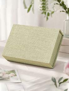 Fabric Storage Box, Suitable For Photo Albums, Letters And Small Items, Decorative Book-Shaped Organizer Box, Suitable For Jewelry, Watches, Handmade Crafts, Living Room And Study Desk Storage - Multicolor - View 14
