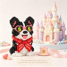 Cute Puppy Series Collection, 2000+ To 3500+ PCS, Halloween Gift, Creative Room Decor, Desktop Ornament, Halloween Gift, Birthday Gift, Christmas Gift, Graduation Gift, Best Friend Gift, Couple Gift, New Year Gift, Suitable For Everyone - Multi-color/ys1968/Money Dog - View 8