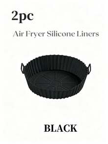 Silicone Air Fryer Liner/Tray, Non-Stick Silicone Mat, Reusable Baking Accessory; Easy To Clean, Suitable For Air Fryer, Oven And Microwave - Premium Alternative To Disposable Baking Paper - View 21