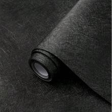 Matte Black Self-Adhesive Vinyl Wrap For Furniture, Satin Furniture Self-Adhesive Paper, Waterproof Vinyl Wrap For Kitchen Countertops, Cabinets, Tables, Bathroom Decor - 1PC - View 39