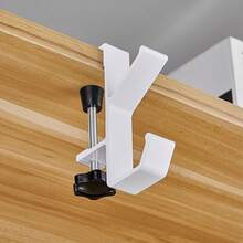 Portable Desk Side Hook For Backpack, Office Table, School Desk, Home Storage - Multicolor - View 1