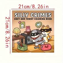 Adult Coloring Book, Cozy Corners, Cute Animals, Relaxing And Fun Doodles, Stress Relief, Fantasy Illustrations And Exquisite Art, Adult Coloring Activity, Drawing And Painting Book - Single Piece - View 9