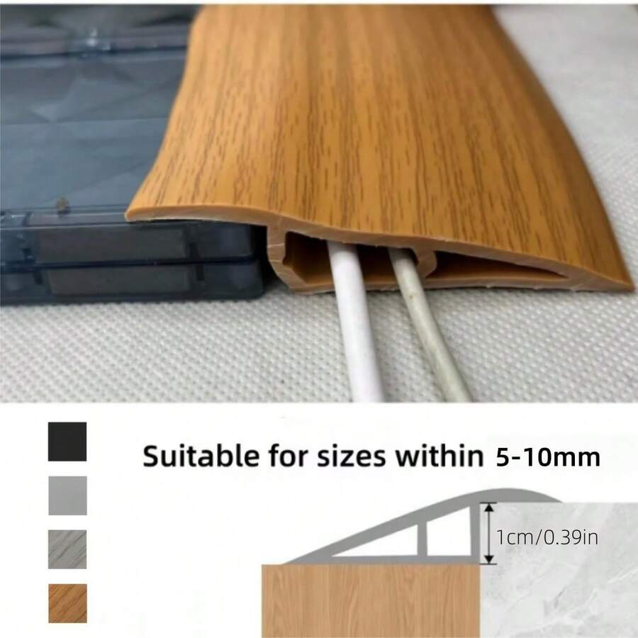 Floor Transition Strip Self Adhesive Vinyl Door Threshold Strip,PVC Transition Strips For Doorways Reducer For Laminate Floor Carpet Tile - B - View 1