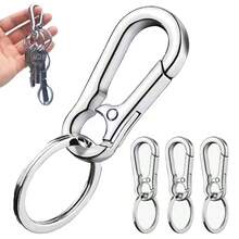 4/6/10/15pcs Metal Buckle Keychains - Climbing Carabiner Metal Key Rings, Convenient Key Rings, Car Key Hooks - Carabiner - View 2