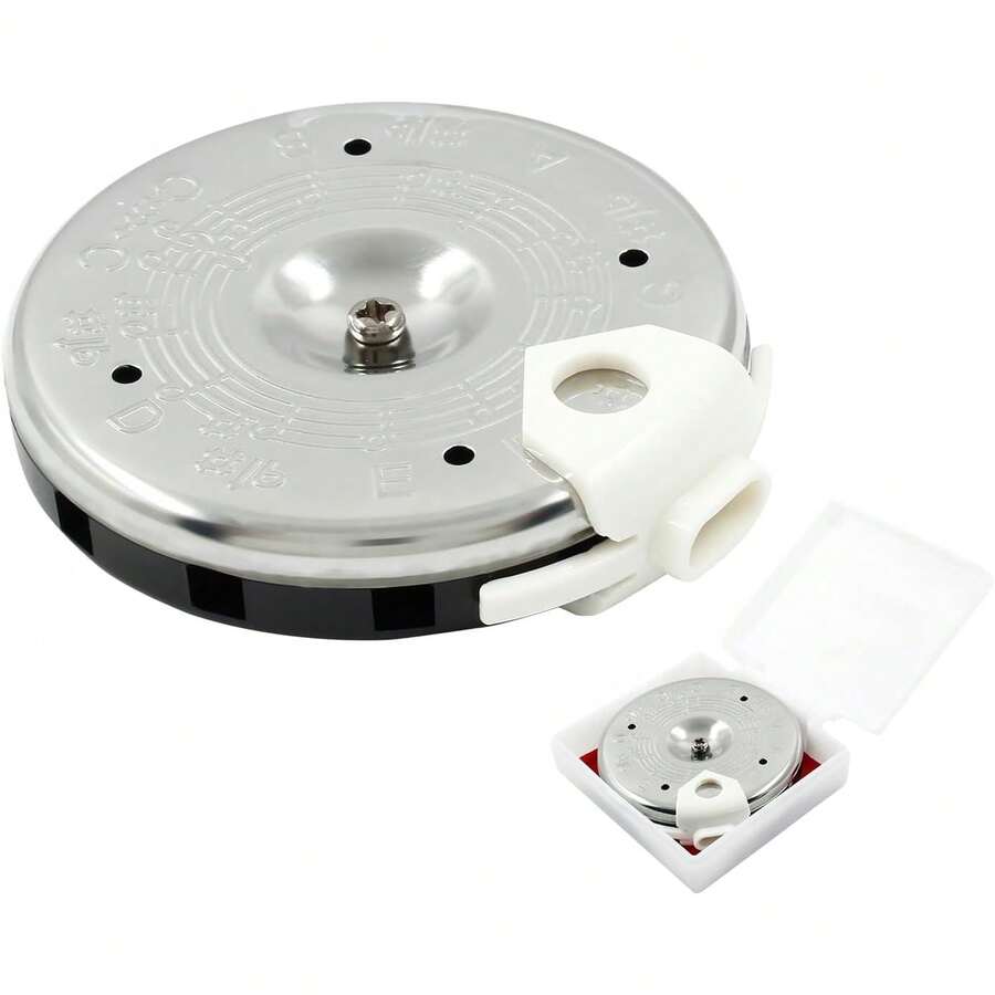 13-Note Chromatic Pitch Pipe, Professional Tuning Pipe Singers Guitar Violin Bass, Accurate Pitch, Durable Construction, Easy To Disinfect, Portable With Storage, Vocal Practice & Instrument Tuning - 1 - View 1