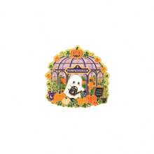 Cute Ghost Halloween Enamel Pins Set, Pumpkin Witch House Brooches, Spooky Fun Lapel Pins For Backpacks Jackets Hats Decor, Halloween Gift For Friends - Multicolor - View 15