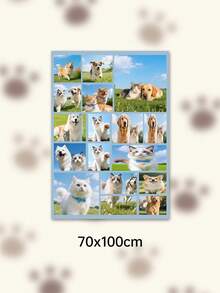 Custom Photo Text Throw Blanket, Personalized Picture Collage Fleece Blanket, Customized Pet Memory Photo Blanket For Sofa Bed Home Decor Gift - Multicolor - View 79