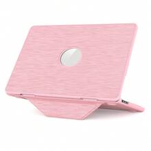 Stand Cover For MacBook Air 13 M5 2026 Hard Shell Compatible With M2 M3 M4 Air 13 Model A2681 A3113 A3240 A3449, Fabric Plastic Protective Cover With Bracket Bottom Shell For MacBook Pro 14,Air 15, Pro 16.2, Neo 13 A18 Pro A3404 - View 1