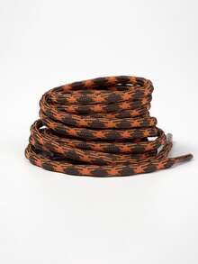5mm Textured Cross Round Shoelaces High Quality Anti-Slip Wear-Resistant Polyester Round Shoelaces Suitable For Hiking Boots Work Boots Chunky Sneakers Shoe Laces - Multicolor - View 12