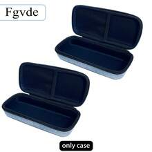 Fgvde Hard Shell Accessory Storage Bag, With Independent Mesh Pocket, Spacious Interior, Can Store Batteries, Earphones And Digital Cables, Linen Fabric, Suitable For Gaming Desk, Office And Travel, Only Includes Storage Bag, Does Not Include Other Accessories - View 12