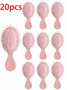 1/5/10/20pcs Upgraded Portable Air Cushion Comb Set, Cute Minimalist Design, Suitable For Dry Hair And Curly Hair Styling And Washing, Ideal Gift For Halloween, Christmas And Back To School Season - A - View 10