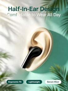2026 Upgraded Wireless Earbuds, Bluetooth 5.0, In-Ear Design, Built-In Microphone, Lossless Audio Quality, Zero Latency, 24-Hour Battery Life, Suitable For Sports, Fitness And Music Enjoyment - View 4