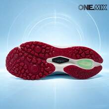 ONEMIX Fashion Sports Casual Running Shoes, Comfortable Shock Absorption, Low-Top Thick Sole, Anti-Slip, Wear-Resistant - Breeze Blue - View 7