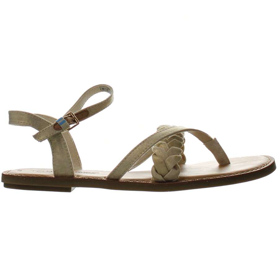 Toms Lexie Womens Beige Sandals - Beige - View 1
