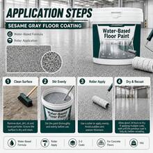JIANDEBAO Sesame Gray Floor Coating Repair Product - 1kg - View 5