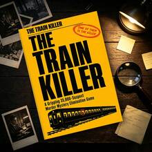Detective Puzzle Game Notebook Series - "The Killer Who Never Checked In", Adult Simulation Detective Game Notebook, Interactive Puzzle-Solving Experience, Suitable For Party Games Or Solo Leisure Entertainment, Multiple Theme Styles Available - Rectangle - View 3