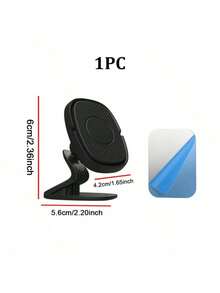 Car Suction Cup Phone Navigation Mount, Gel Suction Base Suitable For Dashboard 360° Rotating Telescopic Bracket, Internal Accessories, Foldable And Telescopic, ABS Material, Car Phone Holder, Suitable For Car/Travel/Gym/Smooth Mirror Surfaces And Other Scenarios, Phone Holder, Car Accessories Compatible With Iphone, Android Phones, Birthday Gift, Car Accessories For Family And Friends - Black - View 16