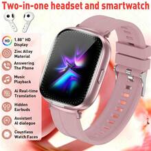 LIGE Smart Earphone Watch Terbaru, Layar Besar Persegi Definisi Tinggi, Fungsi Earphone Terintegrasi, Mendukung Berbagai Mode Olahraga, Pengingat Alarm, dan Pemutaran Musik - View 17