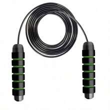 Steel Wire Jump Rope, Anti-Slip Design, Foam Handles. Adjustable Length, Perfect For Home Fitness, Daily Exercise And Weight Loss. - Multicolor - View 7